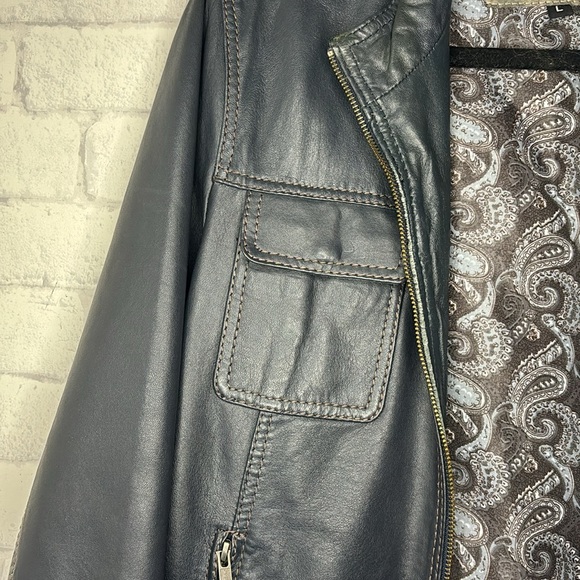 Bod & Christensen Leather Jacket Size L - Picture 9 of 16